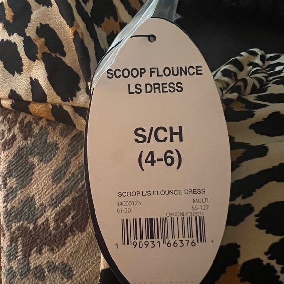 Leopard Print High Low Dress - Picture 5 of 5